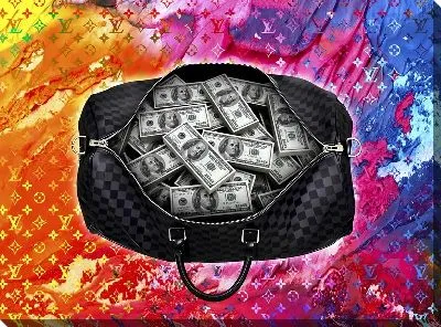 Арт и деньги и сумка №24