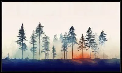 Картина Сосны №31