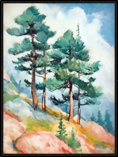 Картина Сосны №37