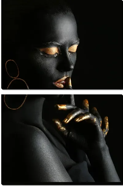 Модульная картина Мулатка №7