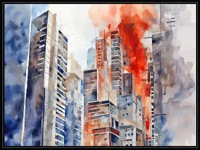 Картина Небоскрёбы №61
