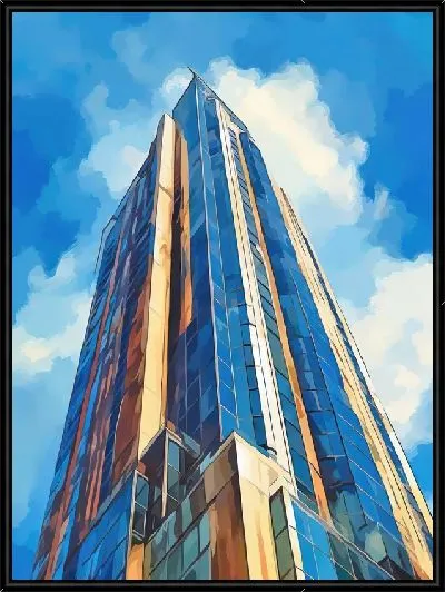 Картина Небоскрёбы №121