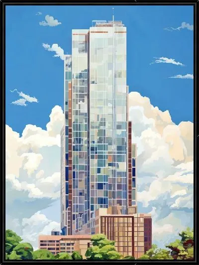 Картина Небоскрёбы №212