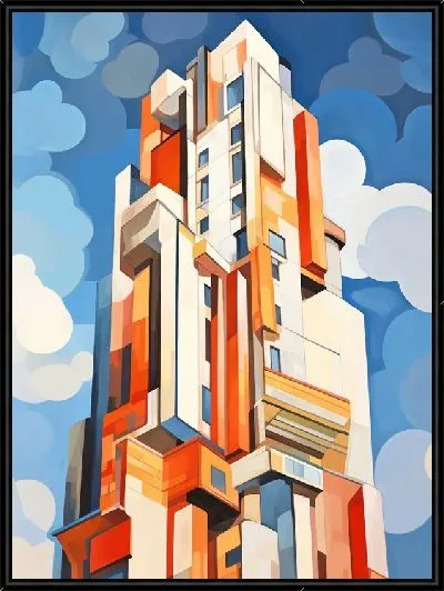 Картина Небоскрёбы №261