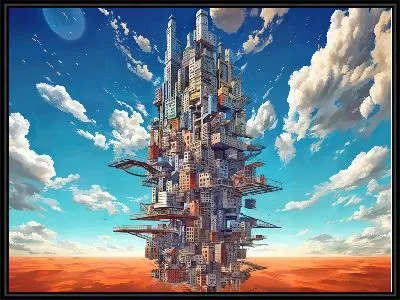 Картина Небоскрёбы №63