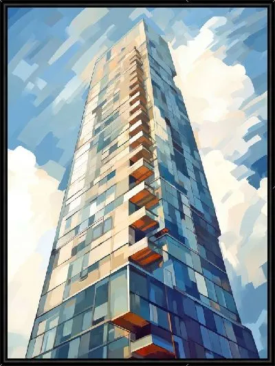 Картина Небоскрёбы №72