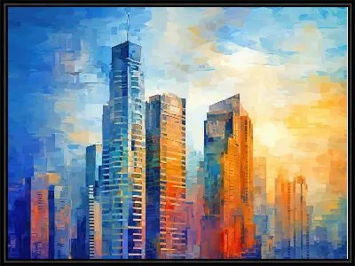 Картина Небоскрёбы №76