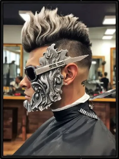 Картина Барбершоп №7