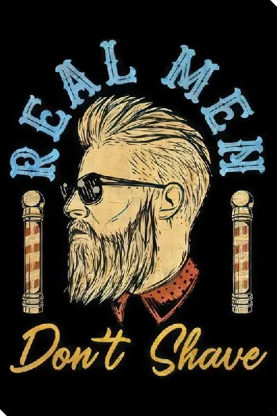 Картина маслом Барбершоп №20