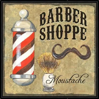 Картина Барбершоп №24