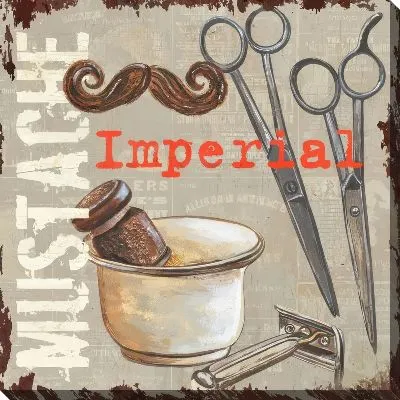 Картина маслом Барбершоп №25