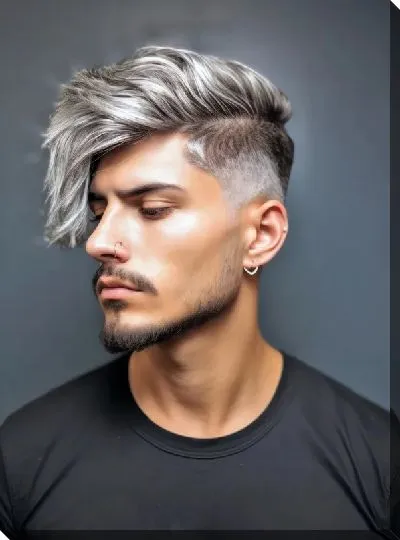 Картина маслом Барбершоп №39