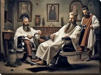 Постер Барбершоп №43