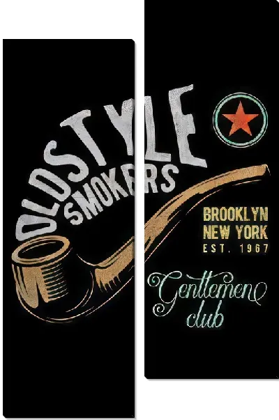 Модульная картина Барбершоп №54