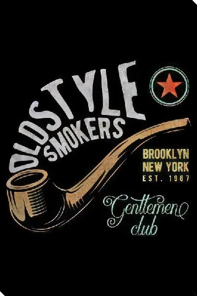 Картина маслом Барбершоп №54