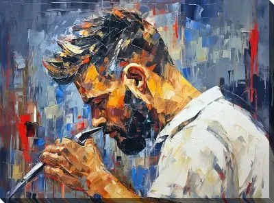 Постер Барбершоп №56