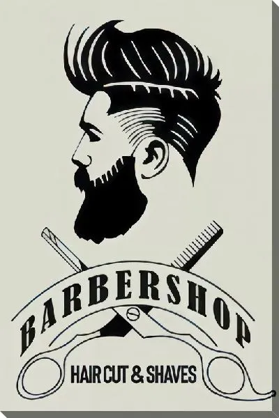 Постер Барбершоп №64