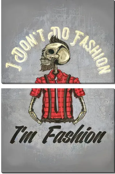 Модульная картина Барбершоп №66