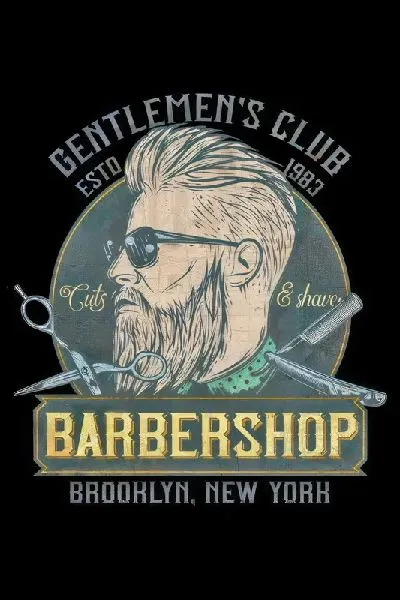 Плакат Барбершоп №68