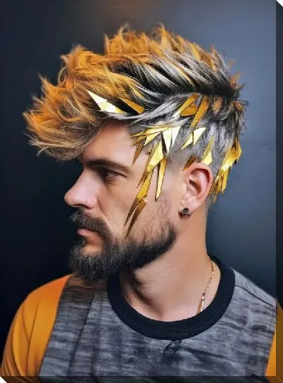 Картина маслом Барбершоп №69