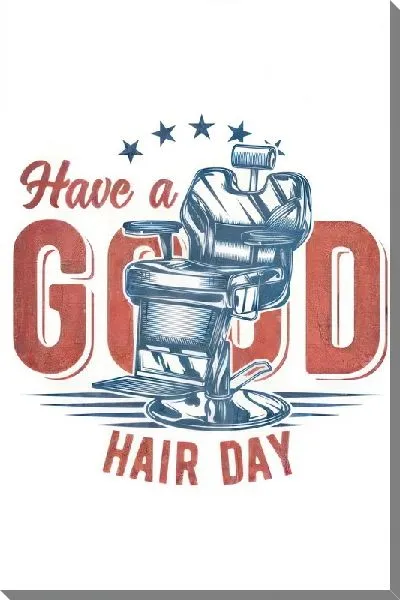 Картина маслом Барбершоп №70