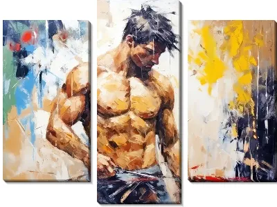 Модульная картина Фитнес №1