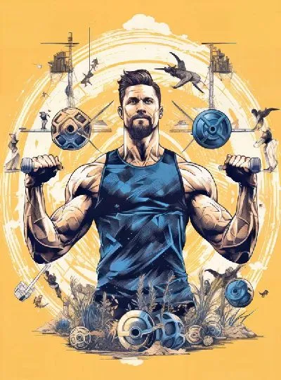 Плакат Фитнес №21