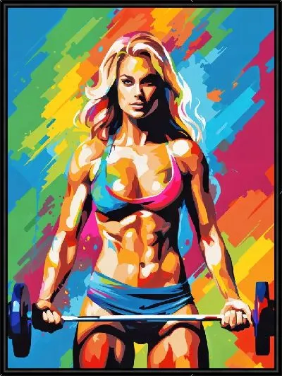 Картина Фитнес №6