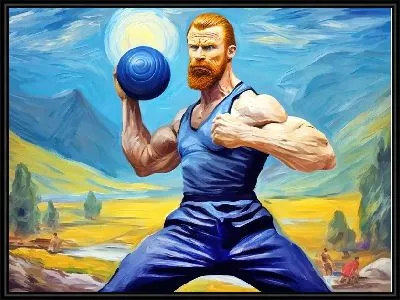 Картина Фитнес №11