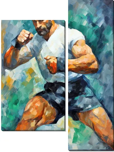 Модульная картина Фитнес №12