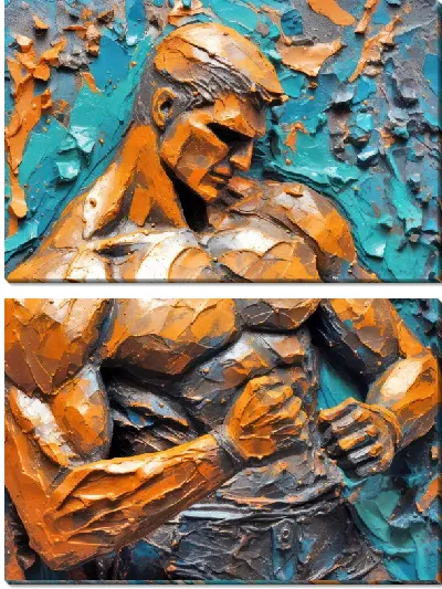 Модульная картина Фитнес №14