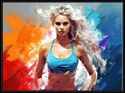 Картина Фитнес №15