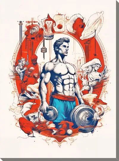 Постер Фитнес №17