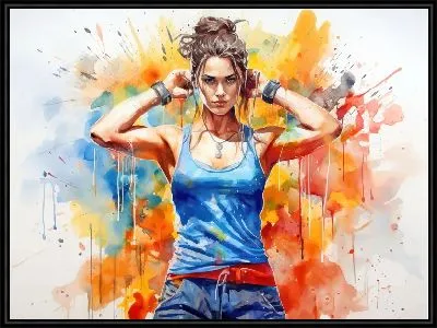 Картина Фитнес №211