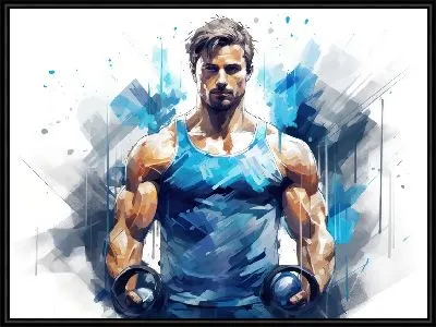 Картина Фитнес №25