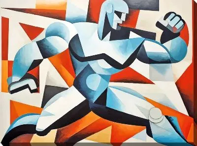Картина маслом Фитнес №28