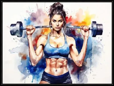 Картина Фитнес №33
