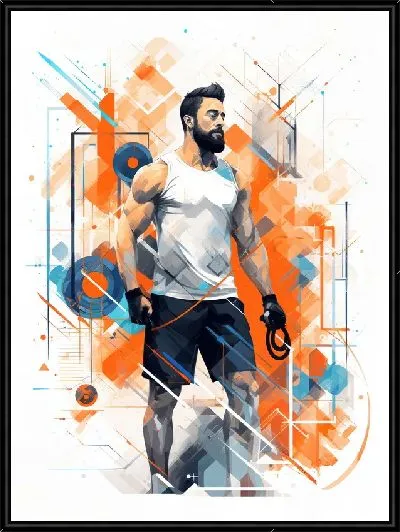 Картина Фитнес №36