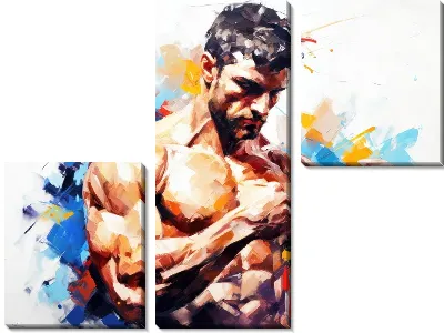 Модульная картина Фитнес №37