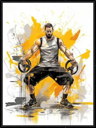 Картина Фитнес №43