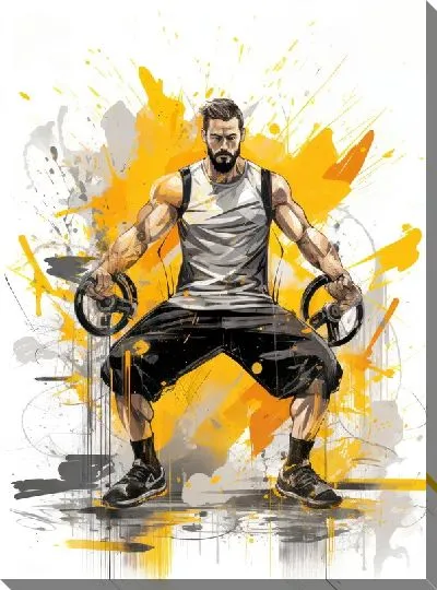 Постер Фитнес №43