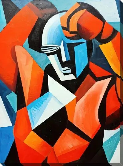 Картина маслом Фитнес №44