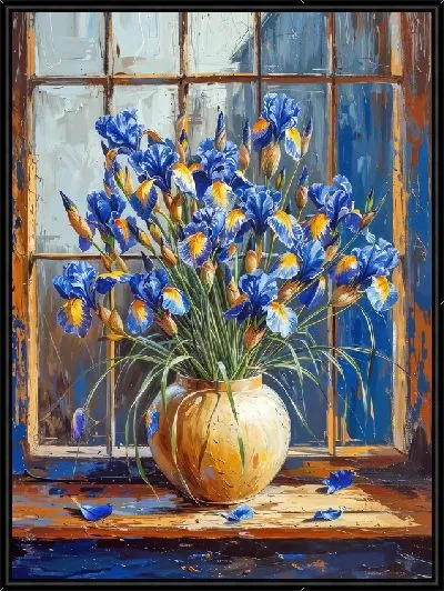 Картина Ирисы №202