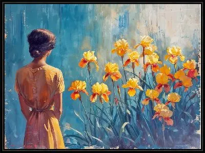 Картина Ирисы №230