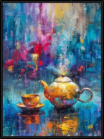 Картина Чайник №100