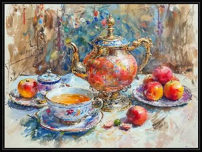 Картина Чайник №103