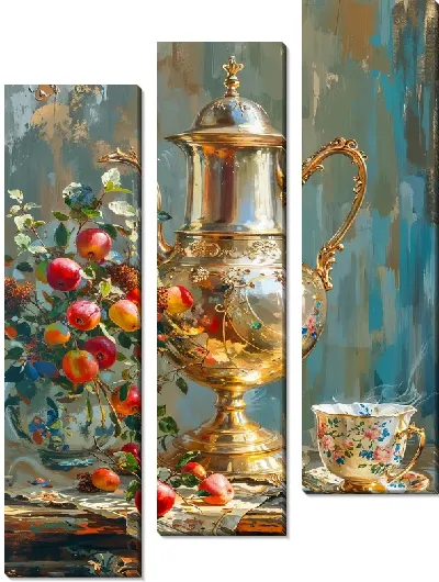Модульная картина Чайник №107
