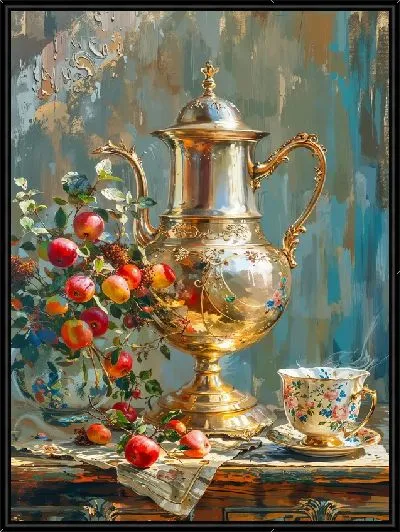 Картина Чайник №107
