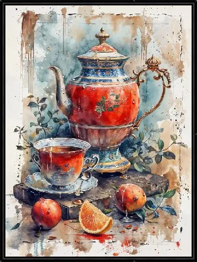Картина Чайник №112