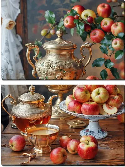 Модульная картина Чайник №114